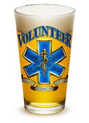 Volunteer EMS 16oz Pint Glass Glass Set