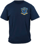 Volunteer EMS Gold Shield Premium Hooded Sweat Shirt