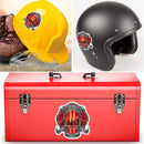 Red High Honor Firefighter Tribute Premium Reflective Decal