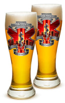 Tribute High Honor Red EMS 23oz Pilsner Glass Glass Set