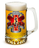 Tribute High Honor Red EMS 25oz Tankard Glass Set