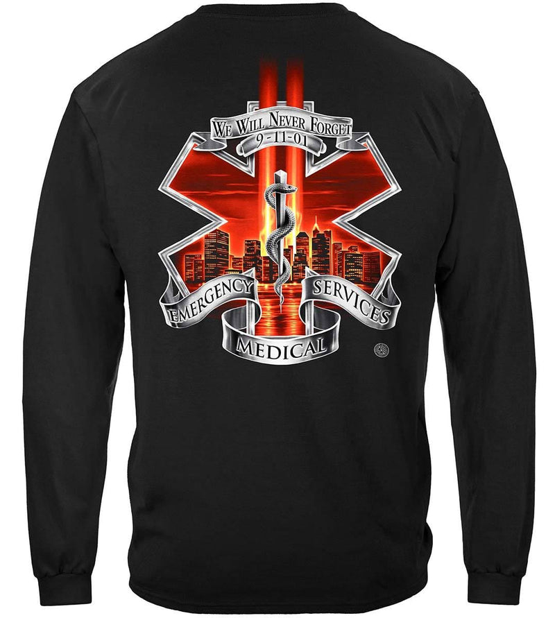 Red High Honors EMS Premium Hooded Sweat Shirt