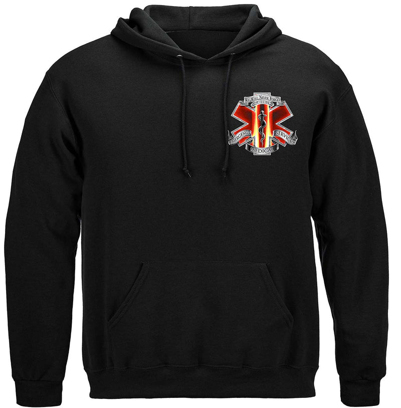Red High Honors EMS Premium Hooded Sweat Shirt