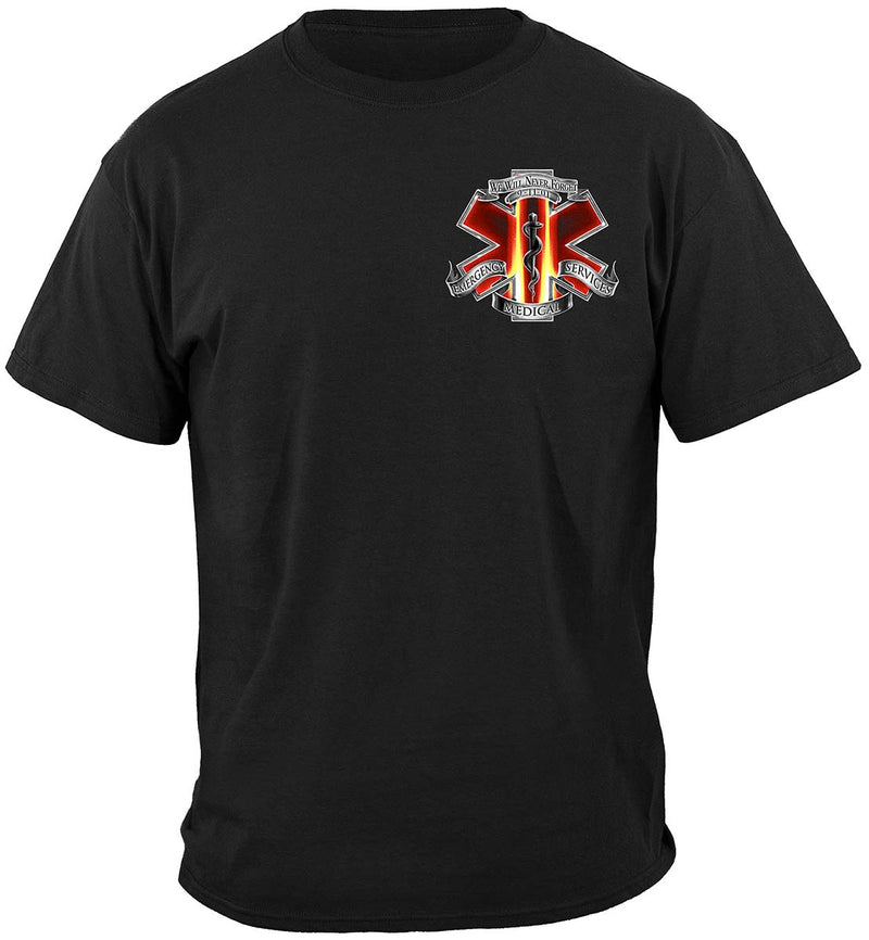 Red High Honors EMS Premium Hooded Sweat Shirt