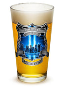 Tribute High Honor Police 16oz Pint Glass Glass Set