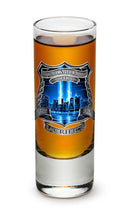 Tribute High Honor Police 2oz Shooter Shot Glass Glass Set