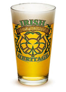 Firefighter Irish Heritage 16oz Pint Glass Glass Set