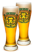 Firefighter Irish Heritage 23oz Pilsner Glass Glass Set