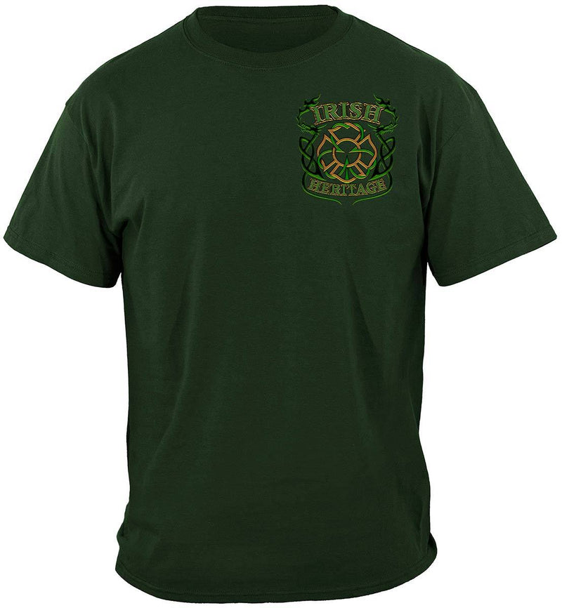 Irish Firefighter Premium Hooded Sweat Shirt