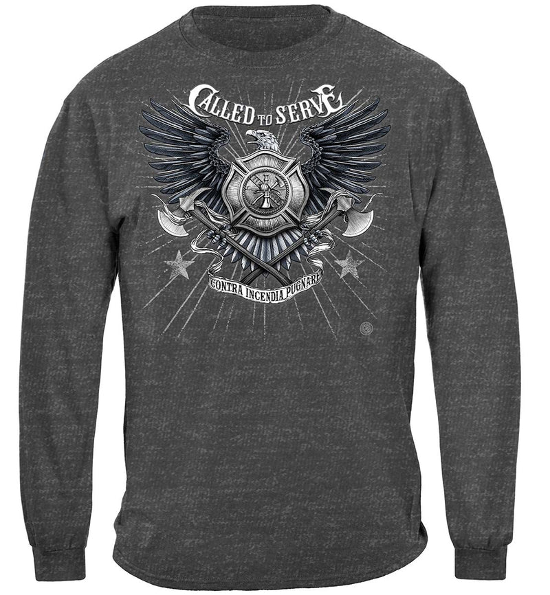 Firefighter Called To Serve Premium Long Sleeves