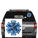 Silver Snake EMT Full Premium Reflective Decal