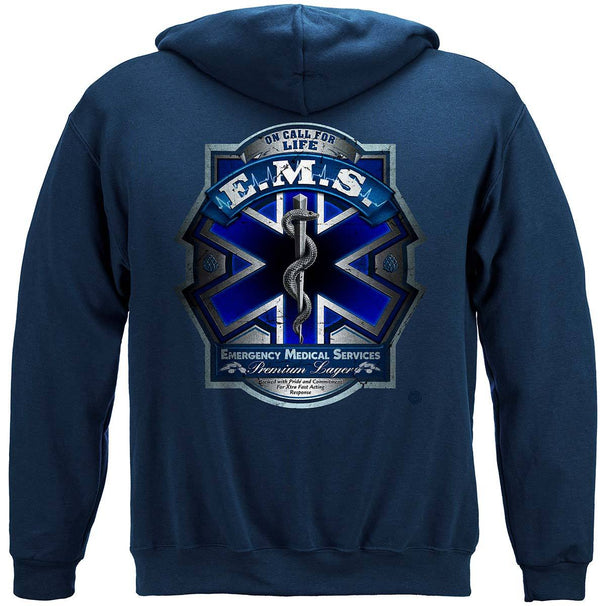 EMS  Label Premium Hooded Sweat Shirt