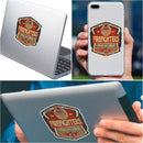 firefighter Denim fade Premium Reflective Decal