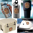 firefighter Denim fade Premium Reflective Decal