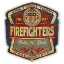 firefighter Denim fade Premium Reflective Decal