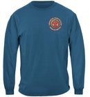 Firefighter Denim Fade Premium T-Shirt