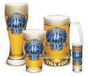 911 Firefighter Blue Skies 4 Piece Glass Gift Set