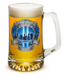 911 Firefighter Blue Skies 25oz Tankard Glass Set