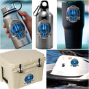 911 Firefighter Blue Skies We Will Never Forget Premium Reflective Decal