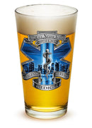 911 EMS Blue Skies we will never forget 16oz Pint Glass Glass Set