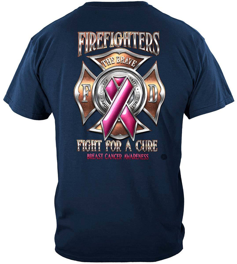 Firefighter Race For A Cure Premium Long Sleeves