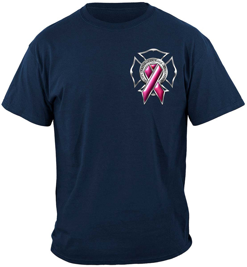 Firefighter Race For A Cure Premium Long Sleeves