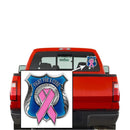 Police Race For a Cure Premium Reflective Decal