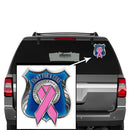 Police Race For a Cure Premium Reflective Decal