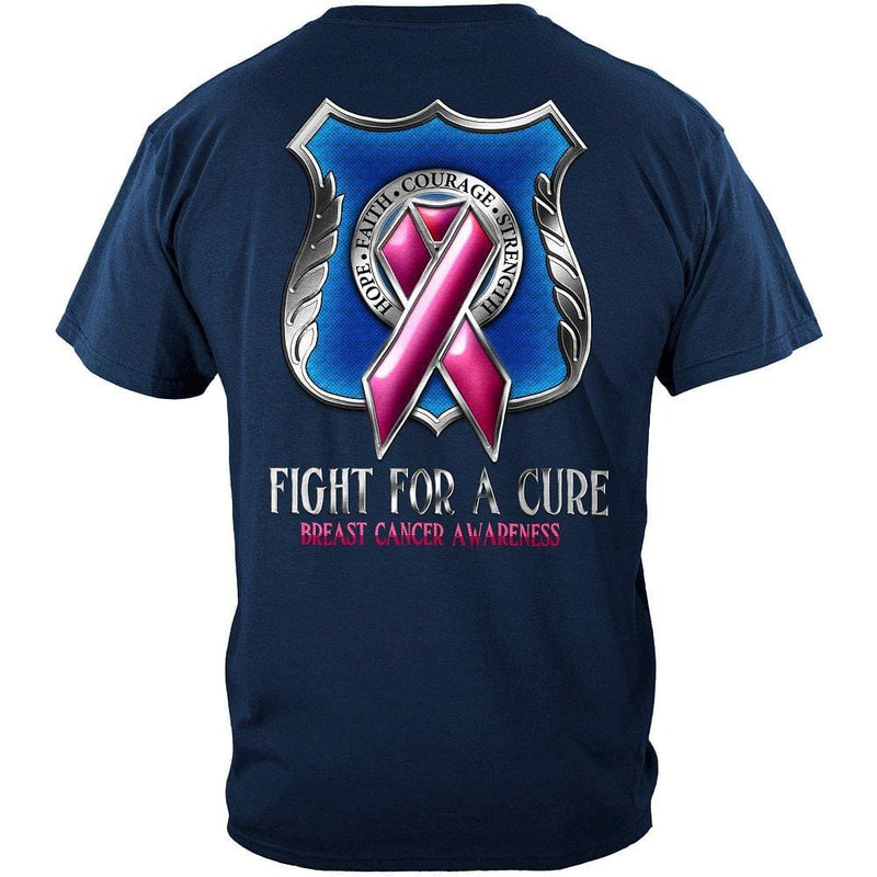 Police Race for a Cure Premium Hooded Sweat Shirt