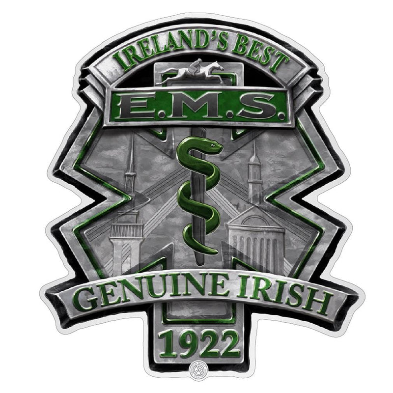 EMS Ireland  Iriah Best Premium Reflective Decal