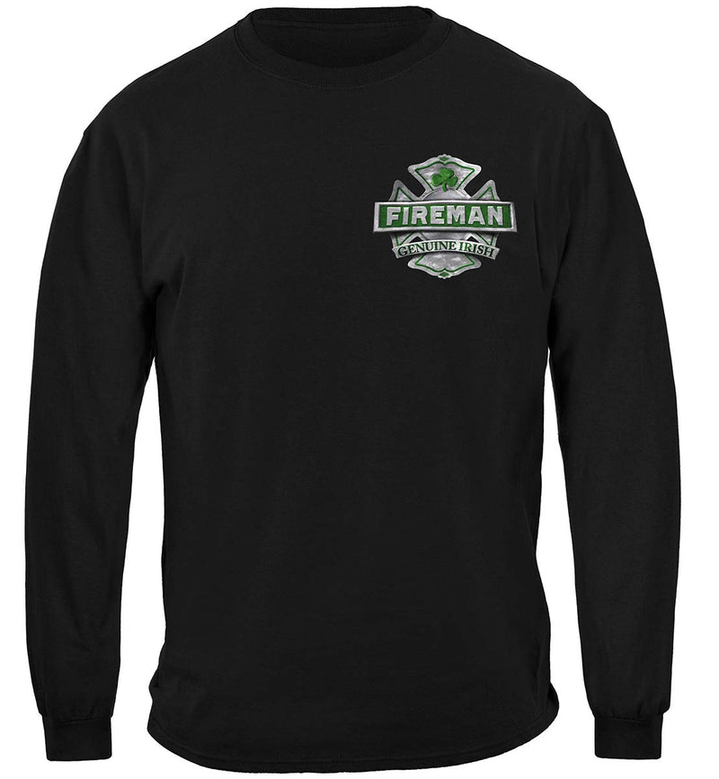 Firefighter Garda Irish Ireland's Irish Bravest Premium T-Shirt