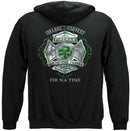 Firefighter Garda Irish Ireland's Irish Bravest Premium Hooded Sweat Shirt