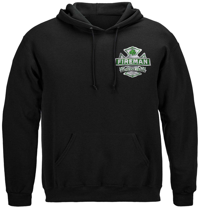 Firefighter Garda Irish Ireland's Irish Bravest Premium T-Shirt