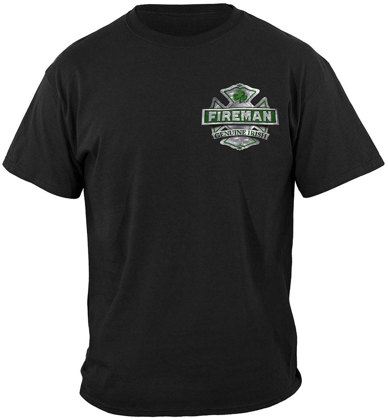 Firefighter Garda Irish Ireland's Irish Bravest Premium T-Shirt