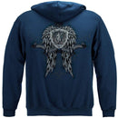 Law Skull Wings Full Premium T-Shirt