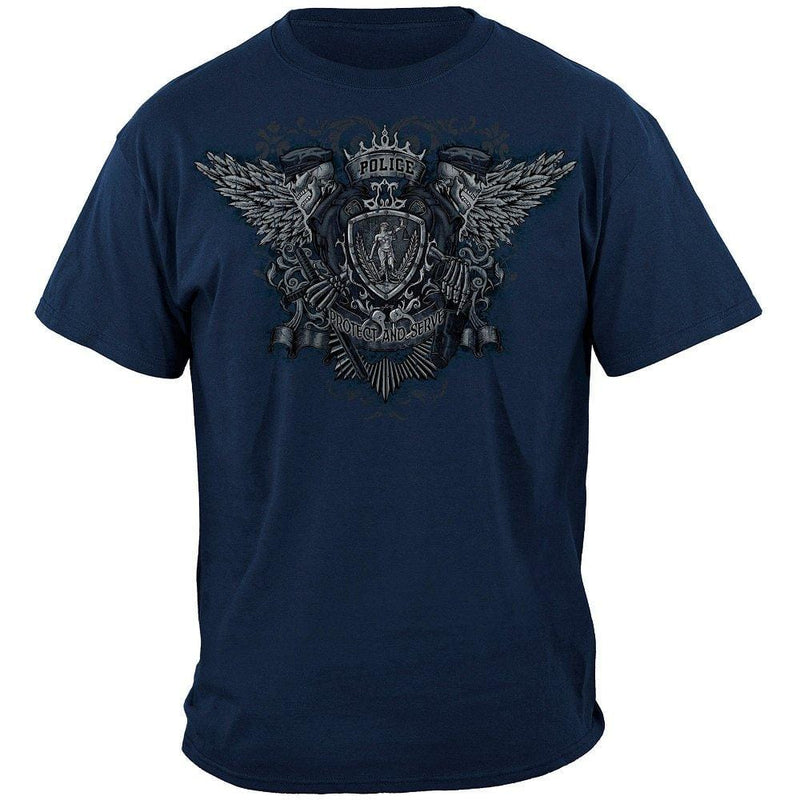 Law Skull Wings Full Premium Long Sleeves