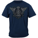 Law Skull Wings Full Premium T-Shirt
