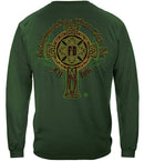 Irish Firefighter Gold Cross Premium T-Shirt