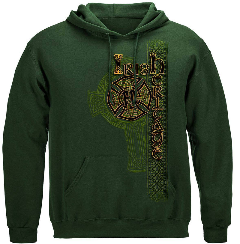 Irish Firefighter Gold Cross Premium Long Sleeves