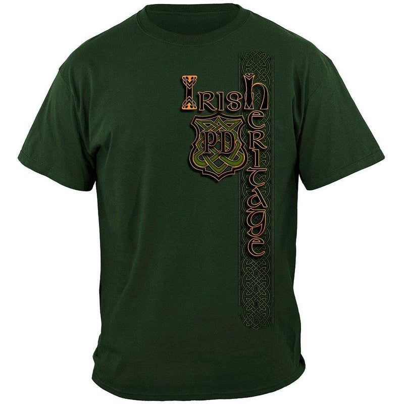 Irish Police Gold Cross Premium Hooded Sweat Shirt