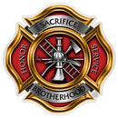 Firefighter Pikes Premium Reflective Decal