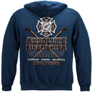 Absolute Firefighter Blue Print Premium T-Shirt