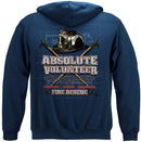 Absolute Volunteer Firefighter Blue Print Premium Long Sleeves