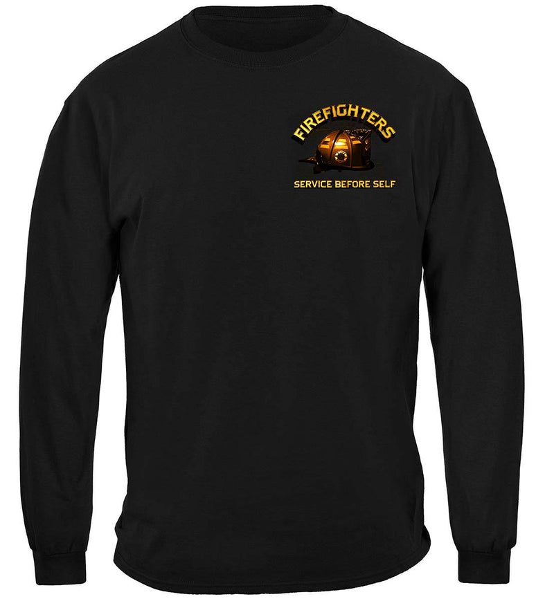 Home Is Where You Hang Your Hat Firefighter Premium Long Sleeves