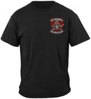 Firefighter Biker Cross Bones Premium T-Shirt
