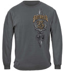 Firefighter Vintage Premium Hooded Sweat Shirt