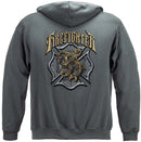 Firefighter Vintage Premium Hooded Sweat Shirt