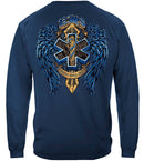 EMS Biker Wings Premium Hooded Sweat Shirt