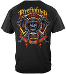 Firefighter Biker And Axes Premium T-Shirt