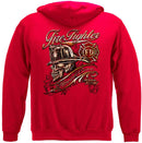 Firefighter Skull American Classic Premium Hooded Sweat Shirt